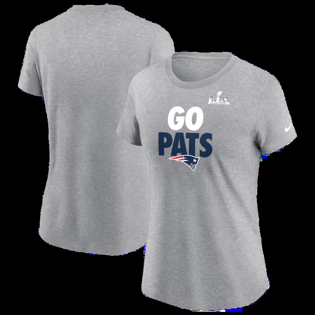 Men 2026 NFL New England Patriots T-shirt grey 017